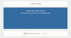 Desktop Screenshot of legalhub.co.uk